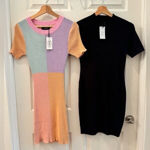 Pair of Cider Knit Dresses